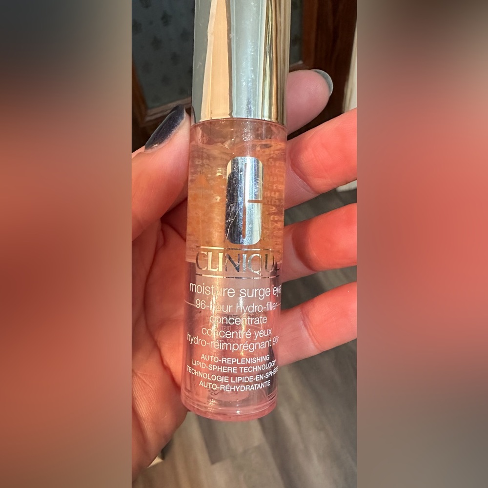 Clinique Moisture Surge Eye Concentrate HALF FULL please review all pics